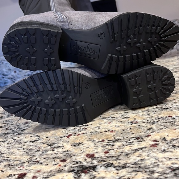 Charles David Faux Suede Boots - Picture 6 of 6